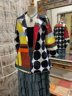 Mixed Media Blouse by Adore KK107