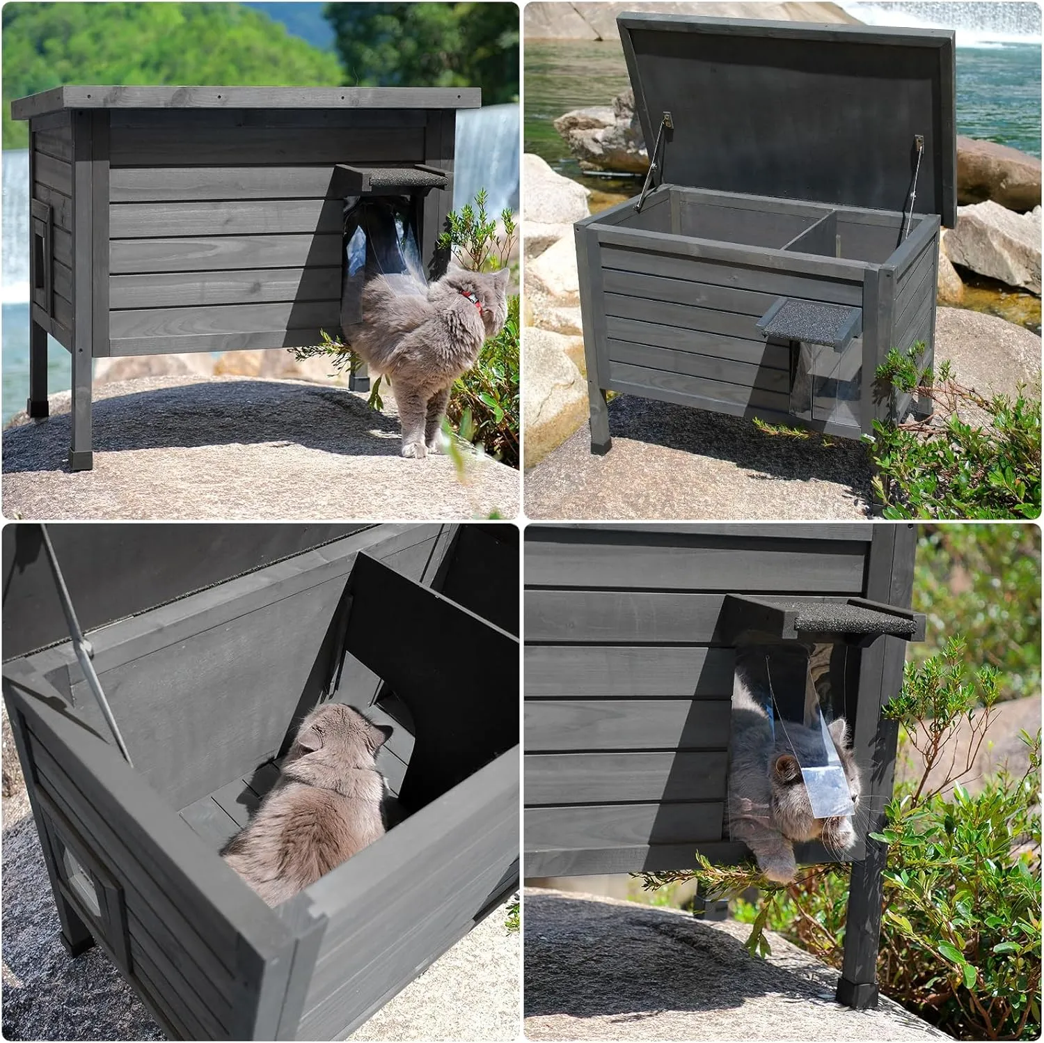 Outdoor Insulated Cat House