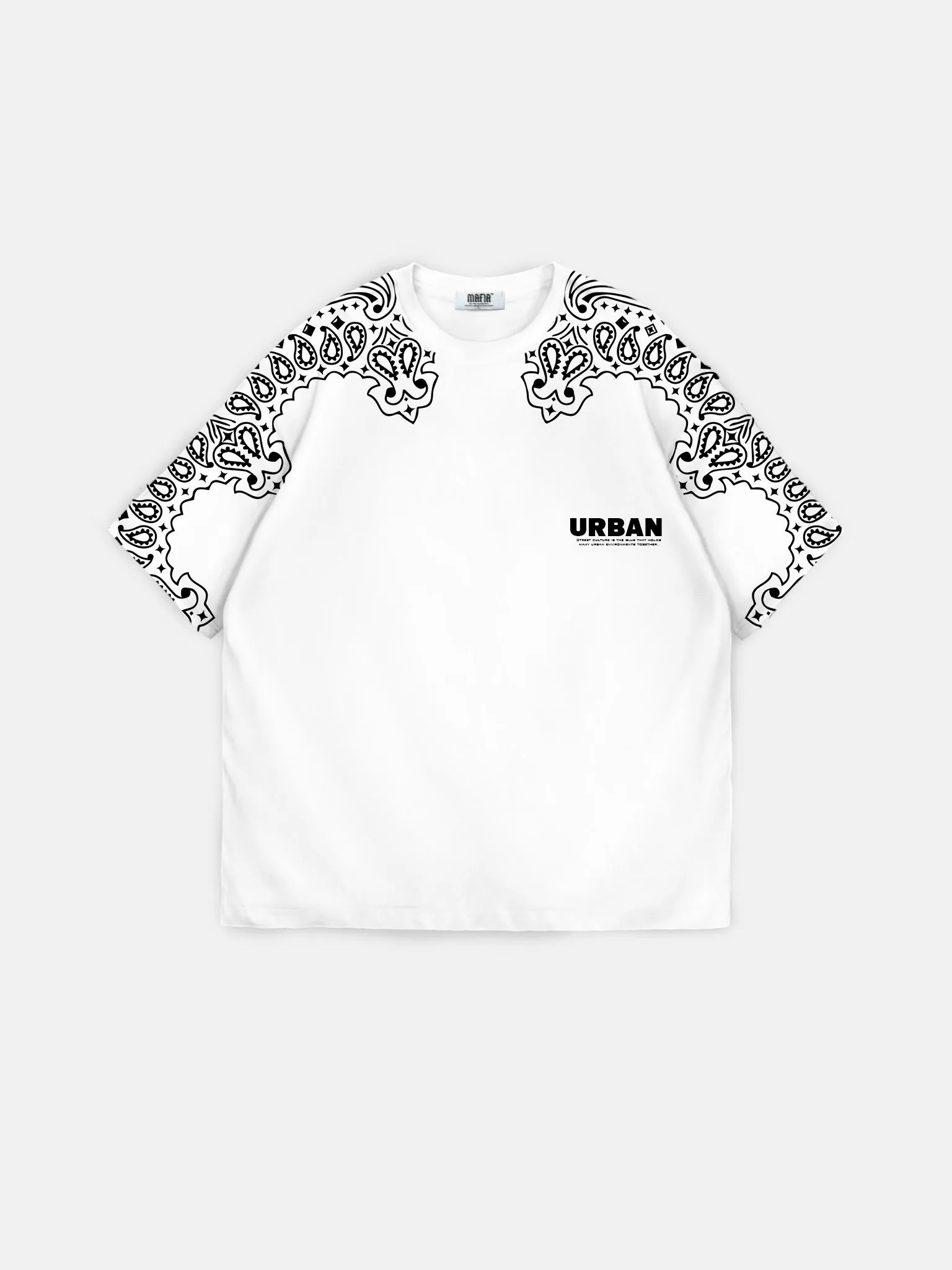 Oversize Urban Carpet T-shirt - Ecru