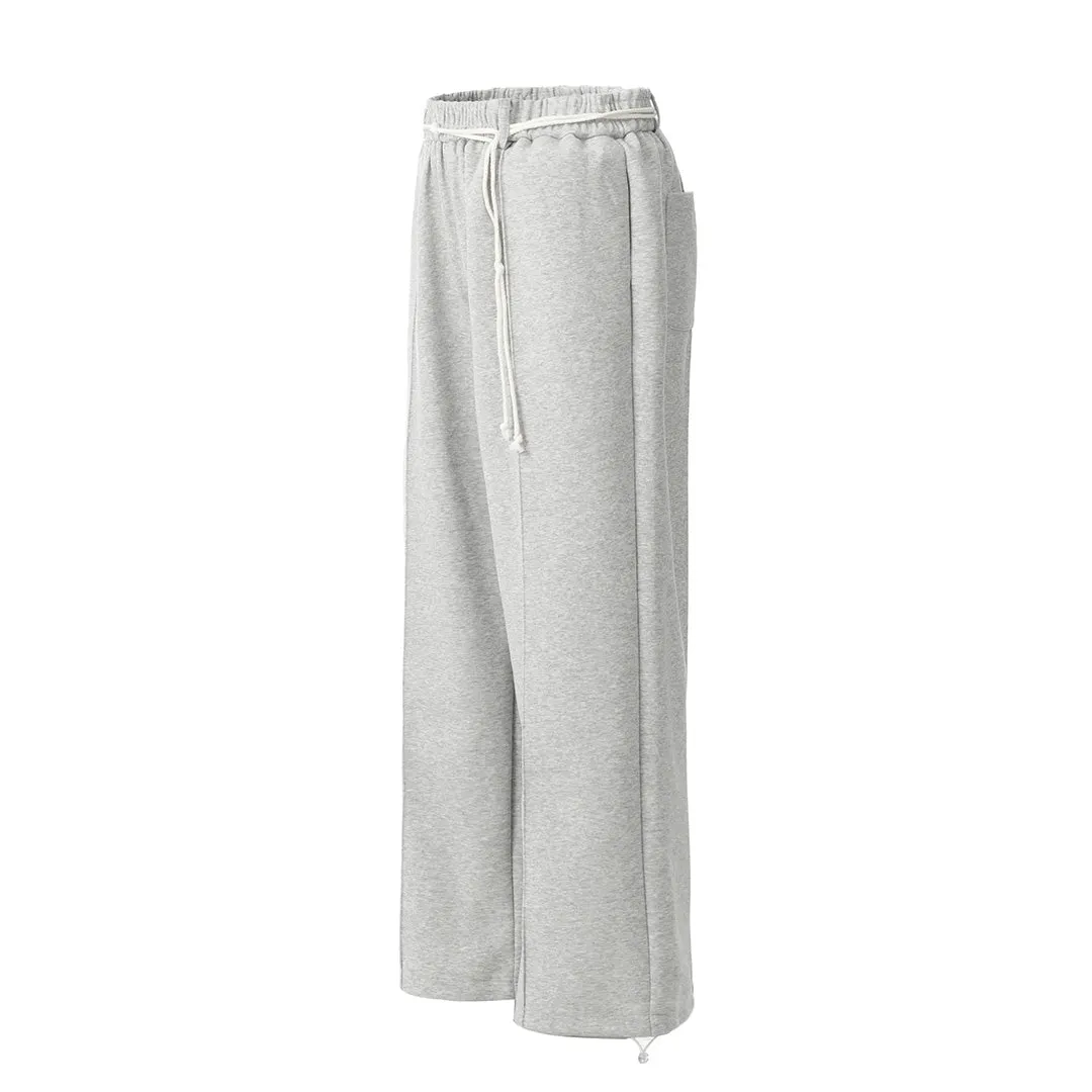 Pleated Flared Sweatpant