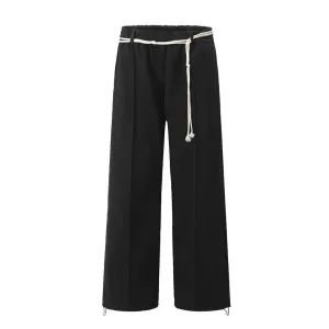 Pleated Flared Sweatpant