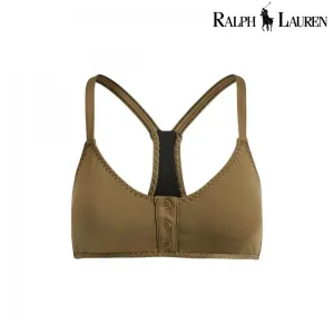 Ralph Lauren Snap-Front Bikini Top