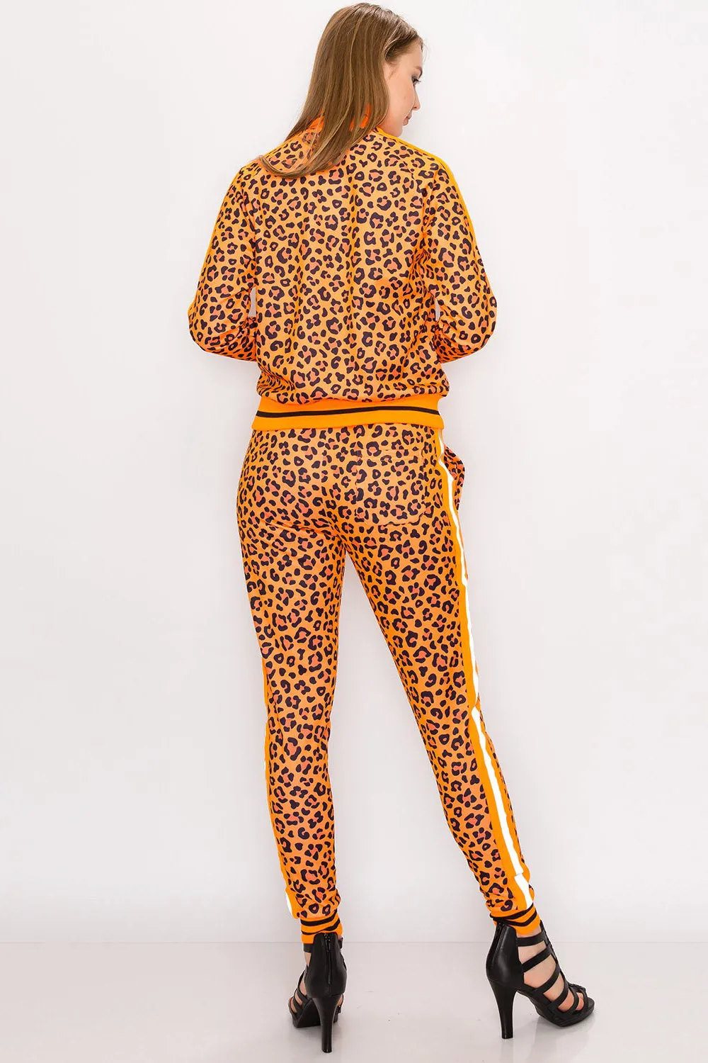 Reflective Cheetah Tracksuit