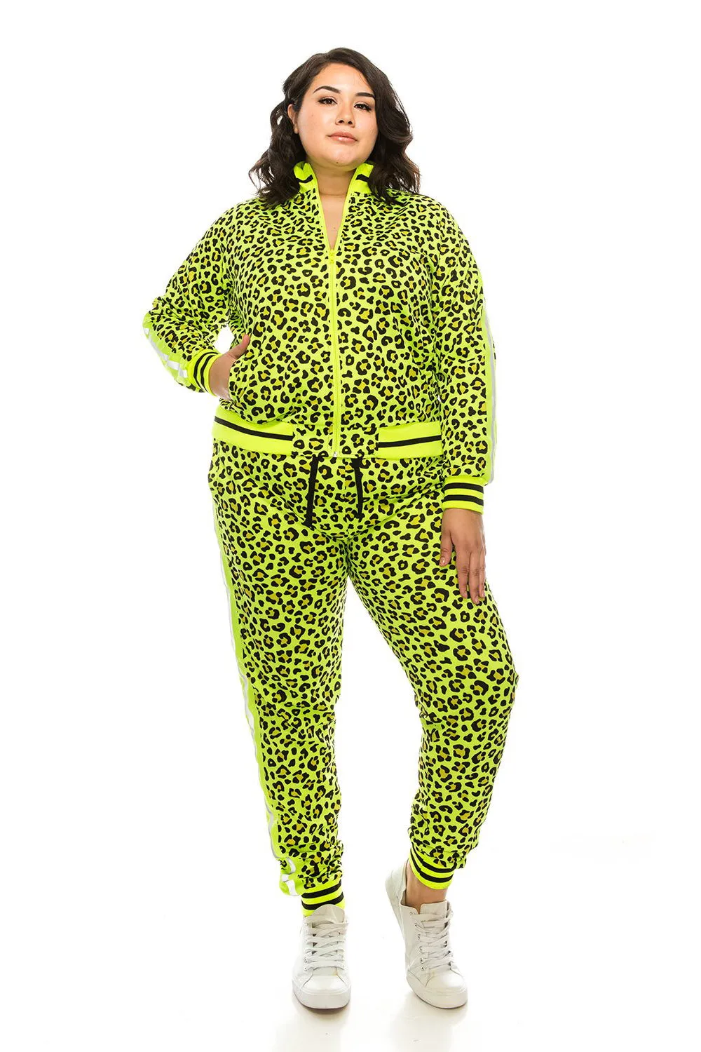 Reflective Cheetah Tracksuit