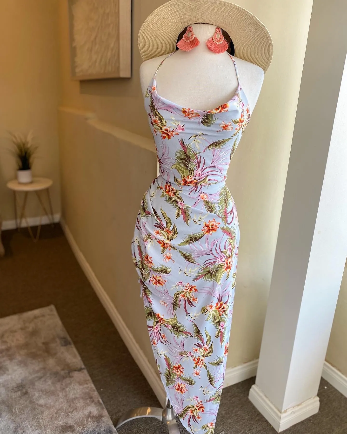 Rouge Slip Floral Dress FINAL SALE