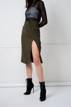 SALE | Polina Skirt in Olive