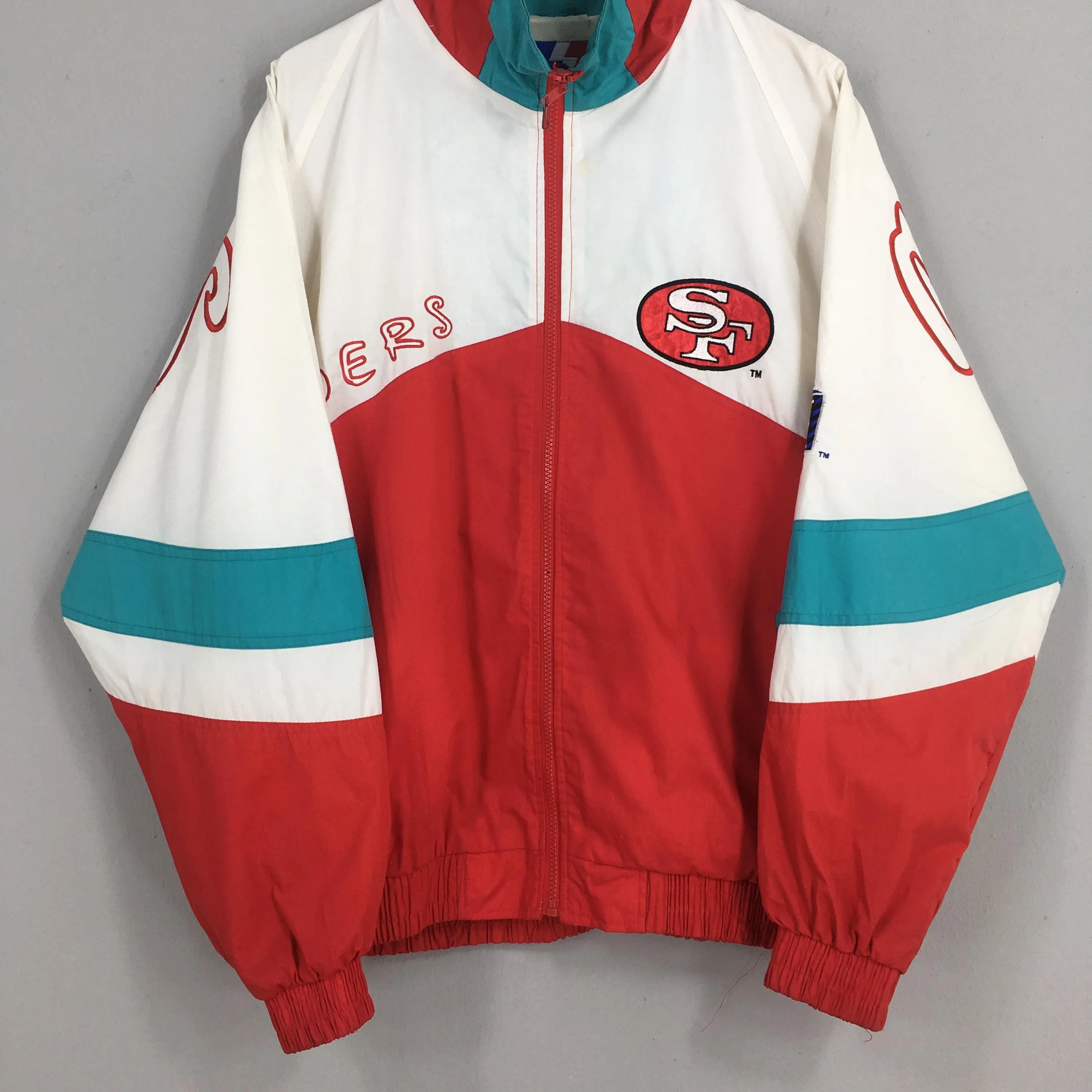 San Francisco 49ers NFL Zipper Jacket Large