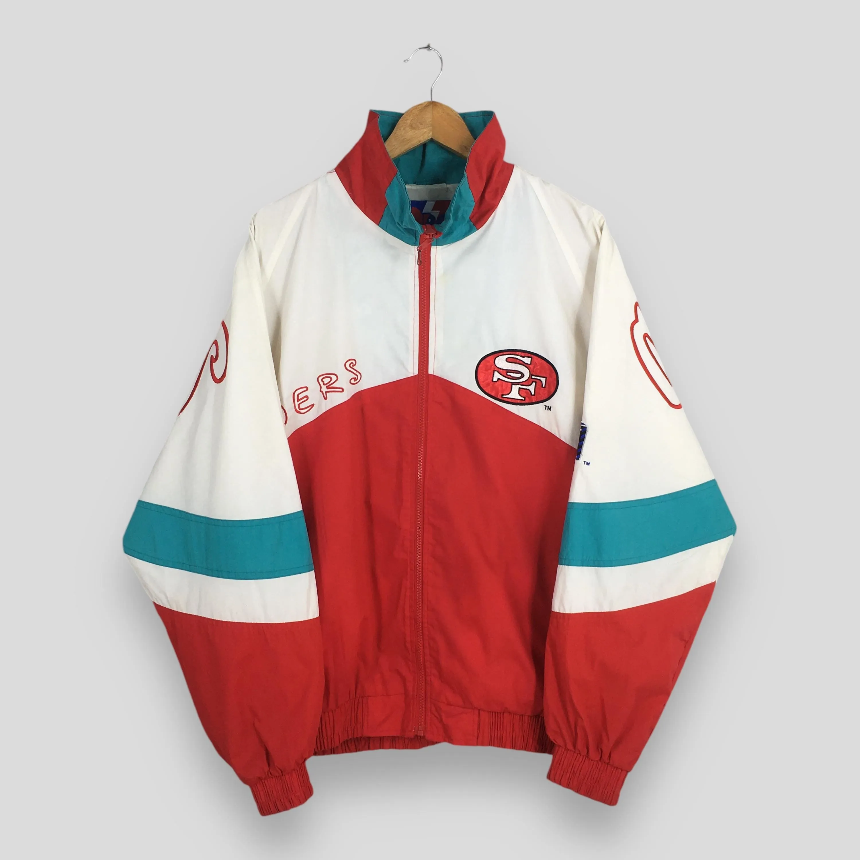 San Francisco 49ers NFL Zipper Jacket Large