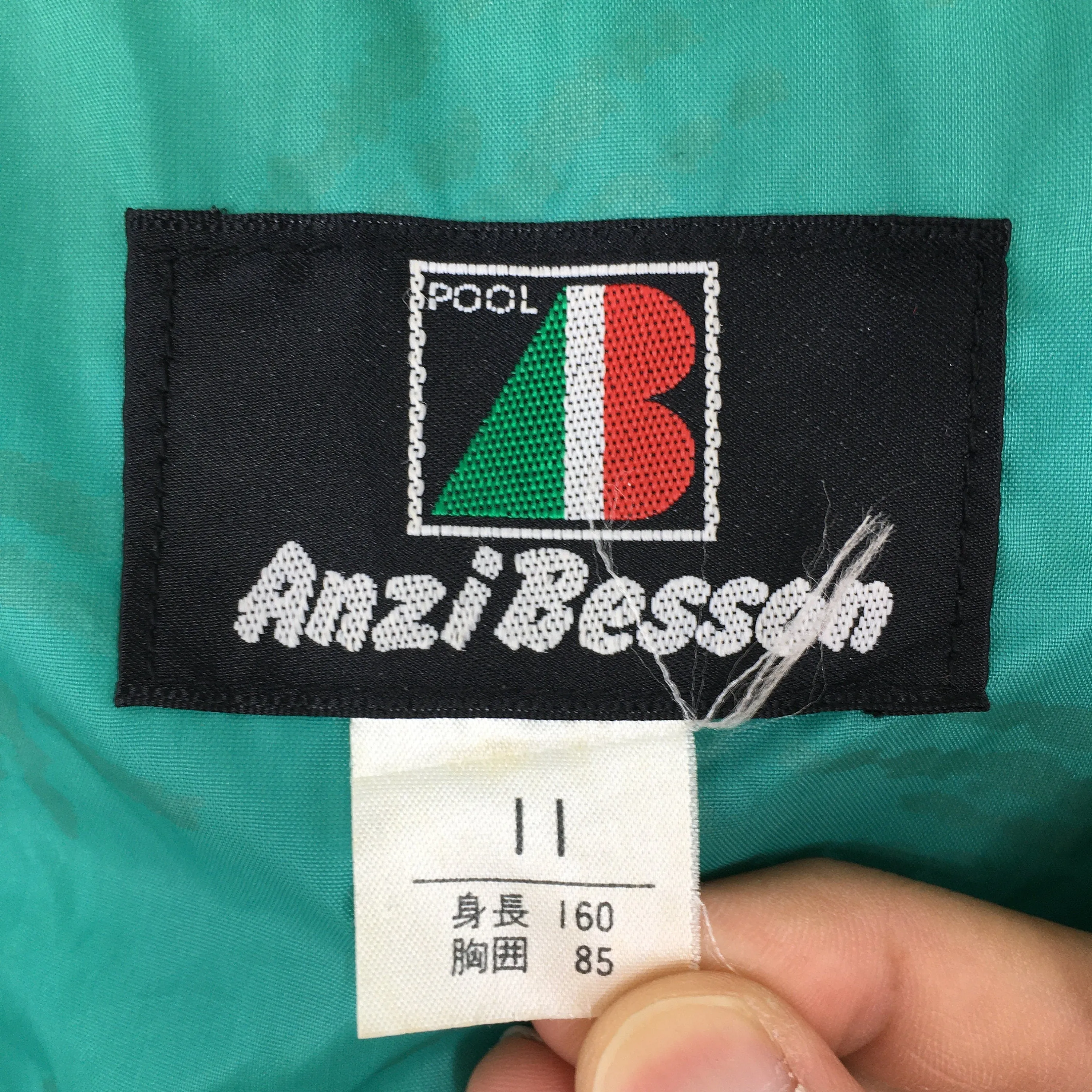 Ski Wear Green Bomber Jacket Large