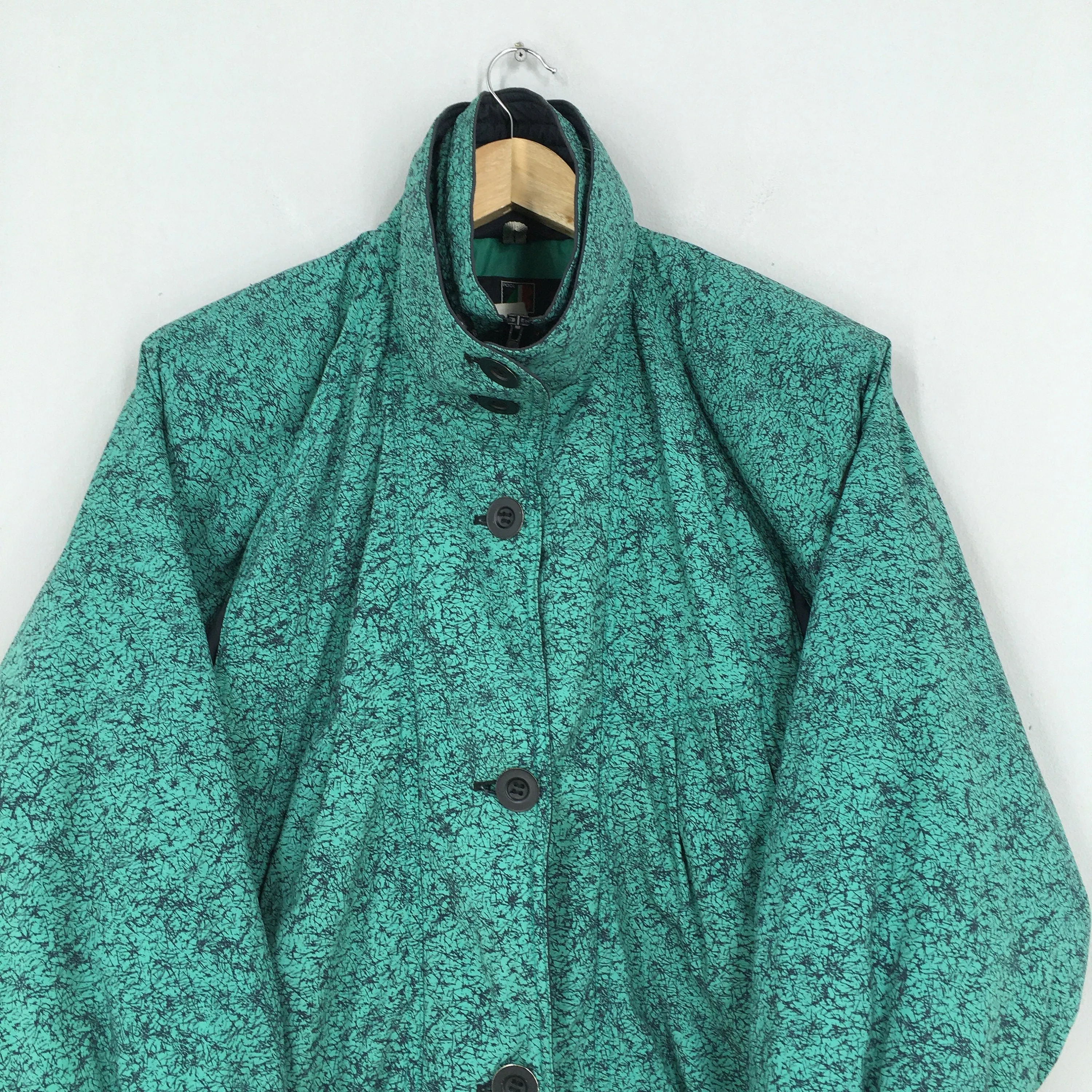 Ski Wear Green Bomber Jacket Large