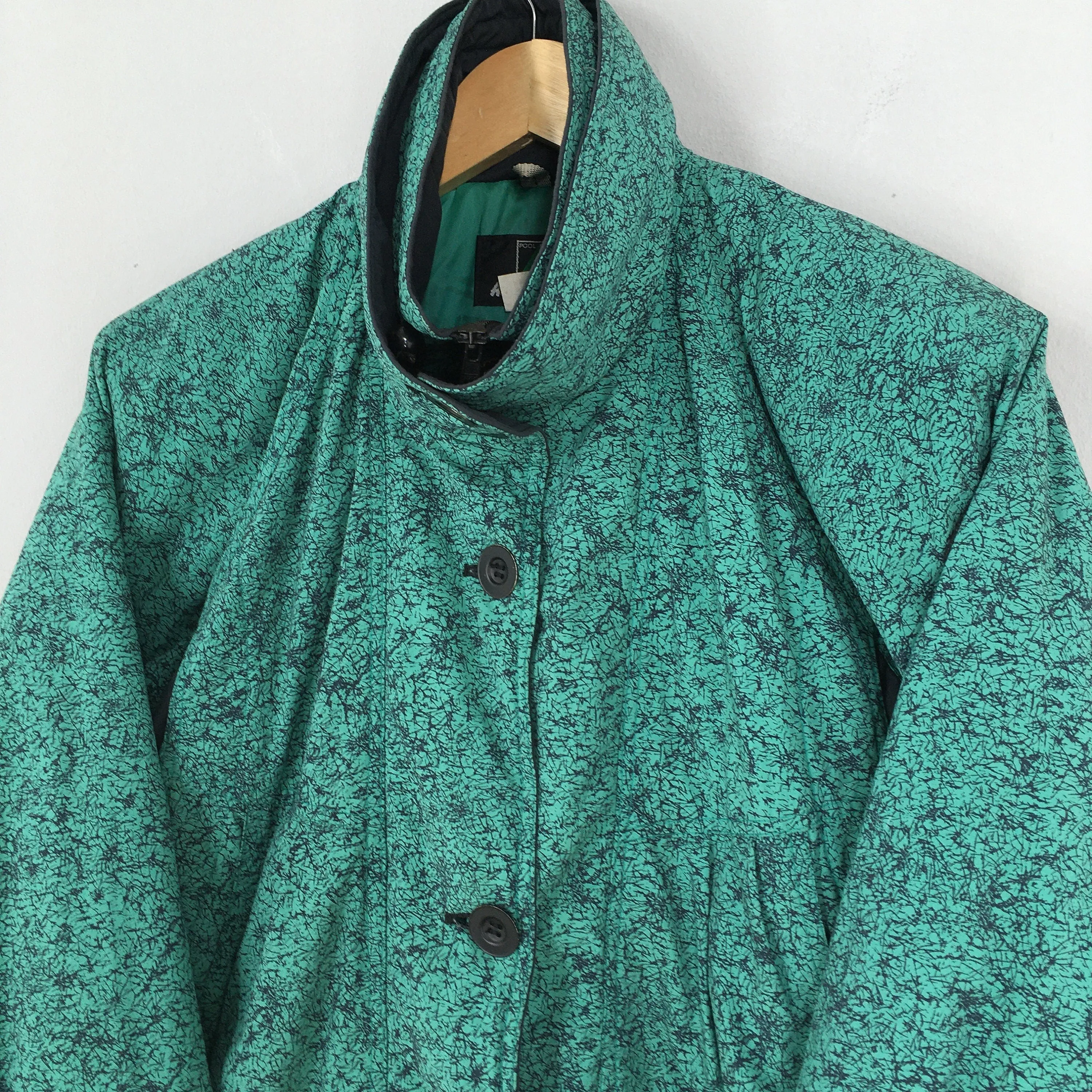 Ski Wear Green Bomber Jacket Large