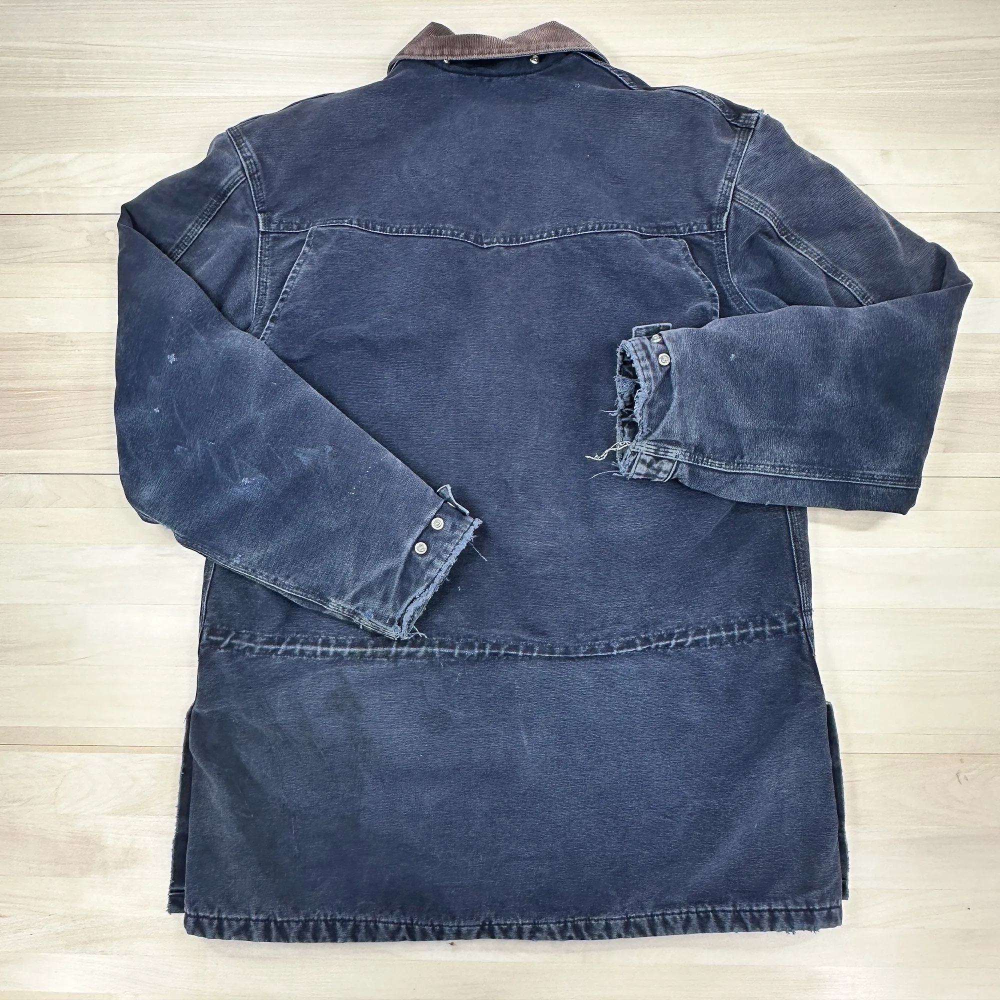 Vintage Carhartt C52 MDT Blanket Lined Ranch Coat - Large Tall