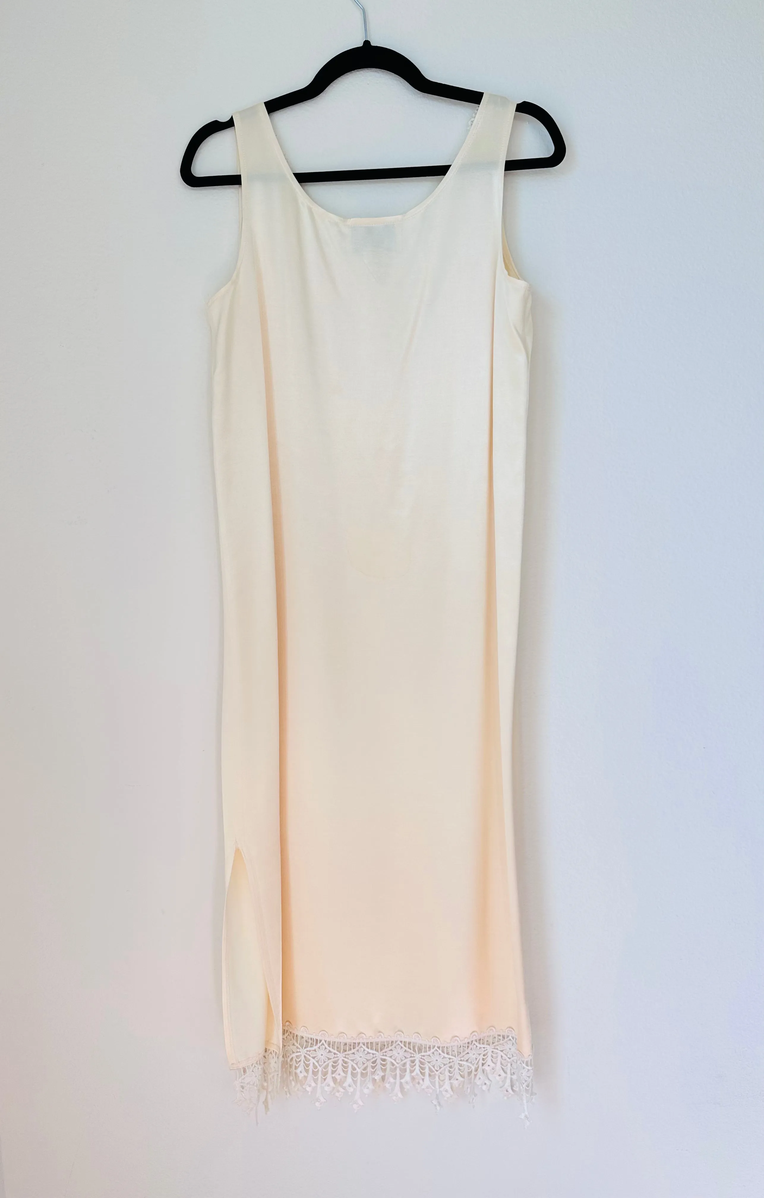 Vintage Lace Dress with Matching Slip, Scarf and Bag