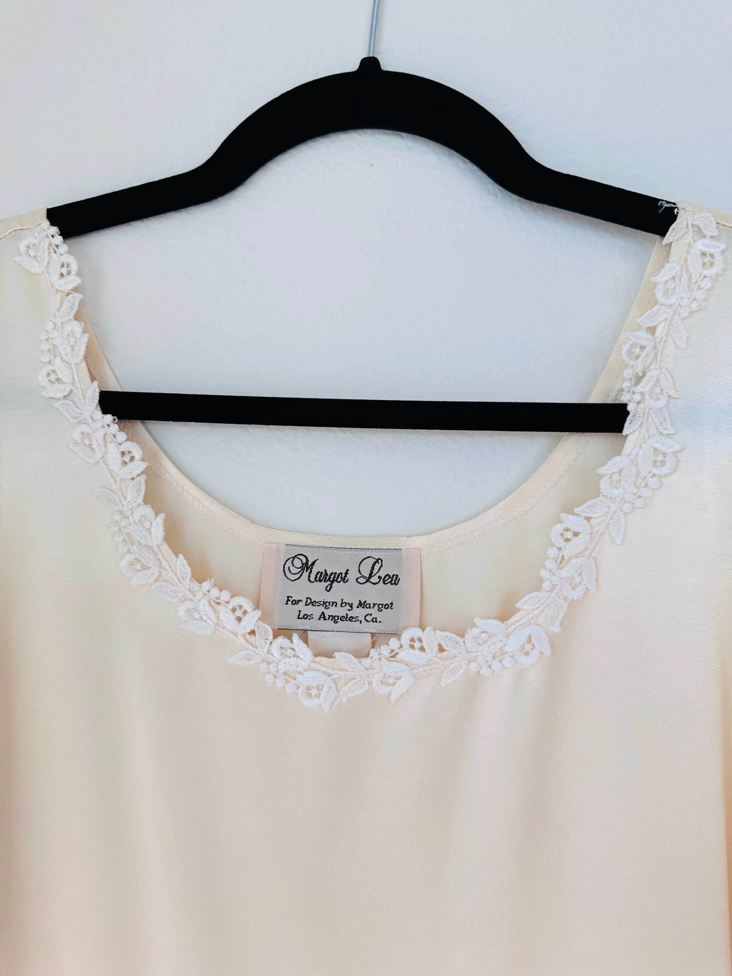Vintage Lace Dress with Matching Slip, Scarf and Bag