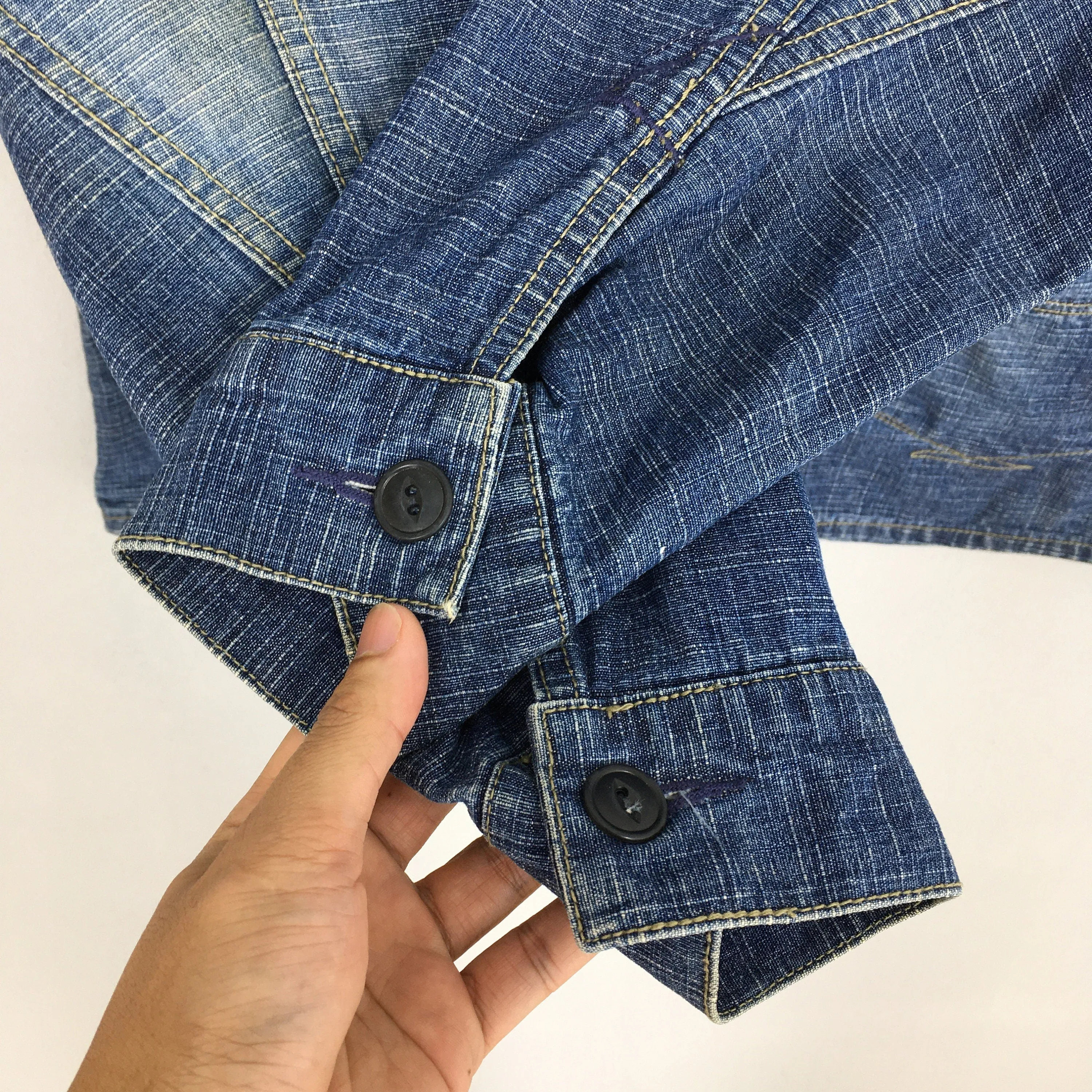 Work Jeans Jacket Labour Medium